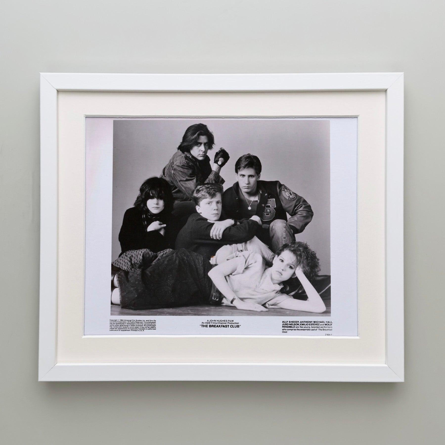 The Breakfast Club 1985 Publicity Film Movie Press Still Framed Excellent état - En vente à Bath, Somerset