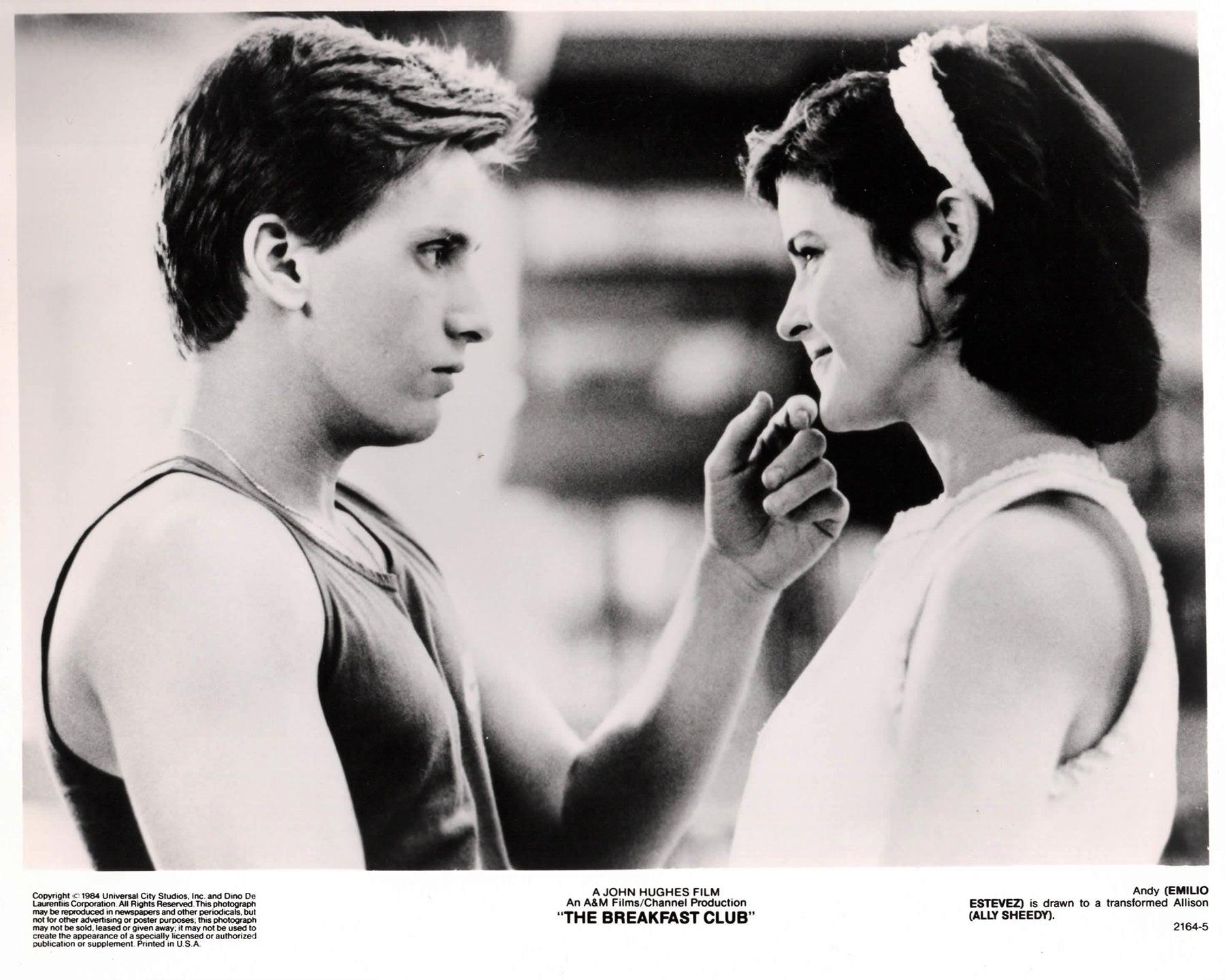 Papier The Breakfast Club 1985 Publicity Film Movie Press Still Framed en vente