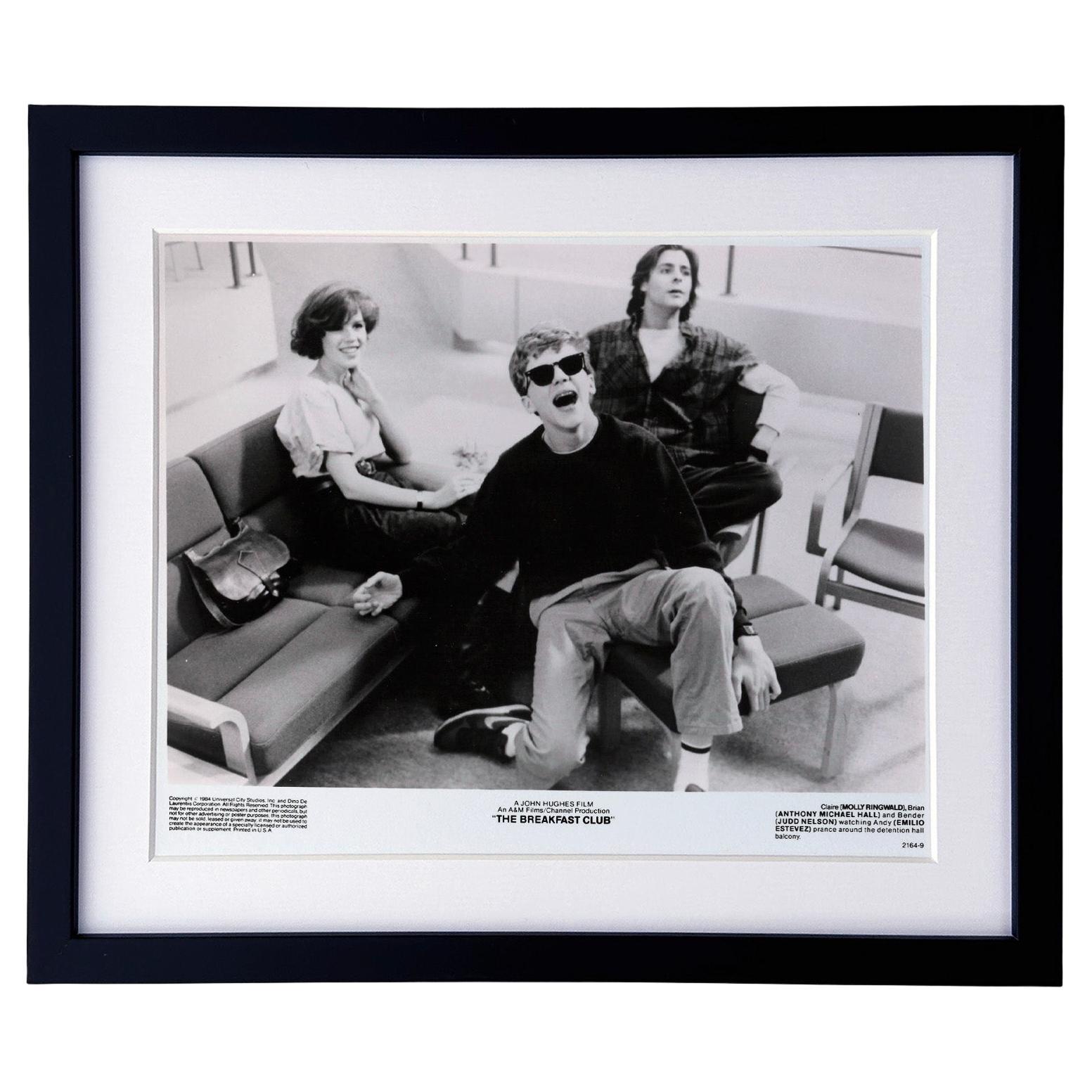 The Breakfast Club 1985 Publicity Film Movie Press Still Framed en vente