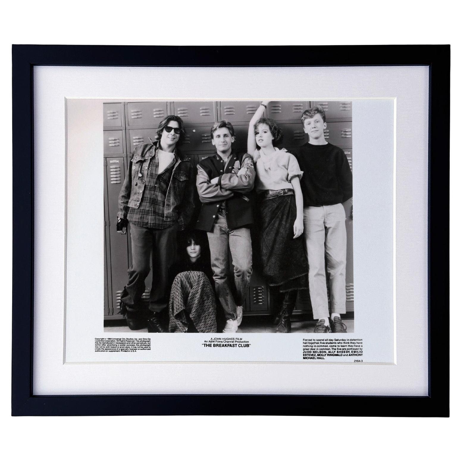 The Breakfast Club 1985 Publicity Film Movie Press Still Framed