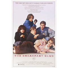 The Breakfast Club 1985 U.S. One Sheet Film Poster