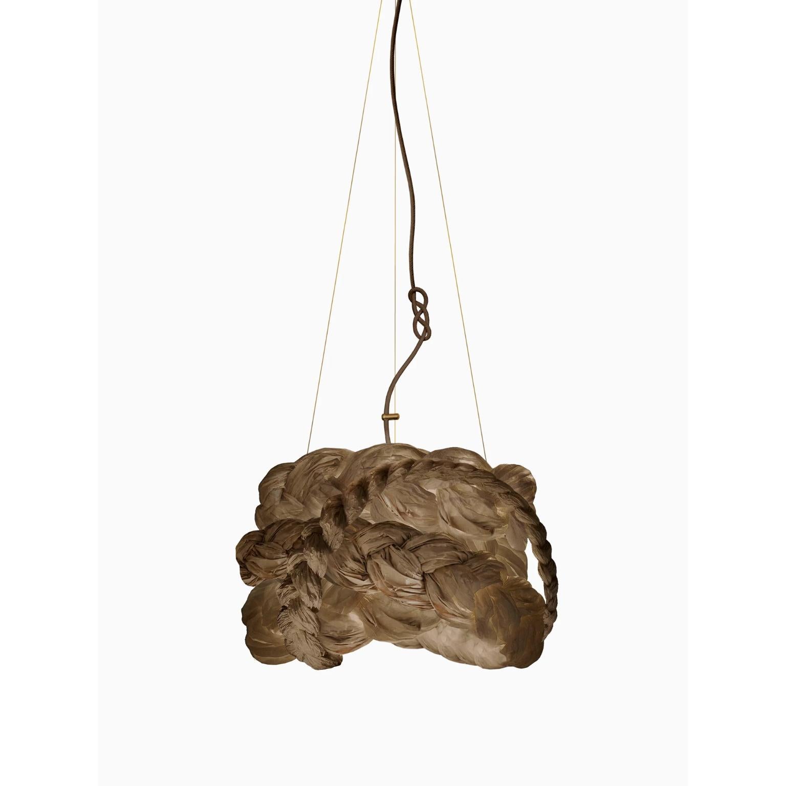 XXI secolo e contemporaneo Lampada a sospensione The Bride Small Mint di Mammalampa in vendita