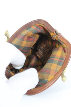 The Bridge Brown Leather Coin Purse
