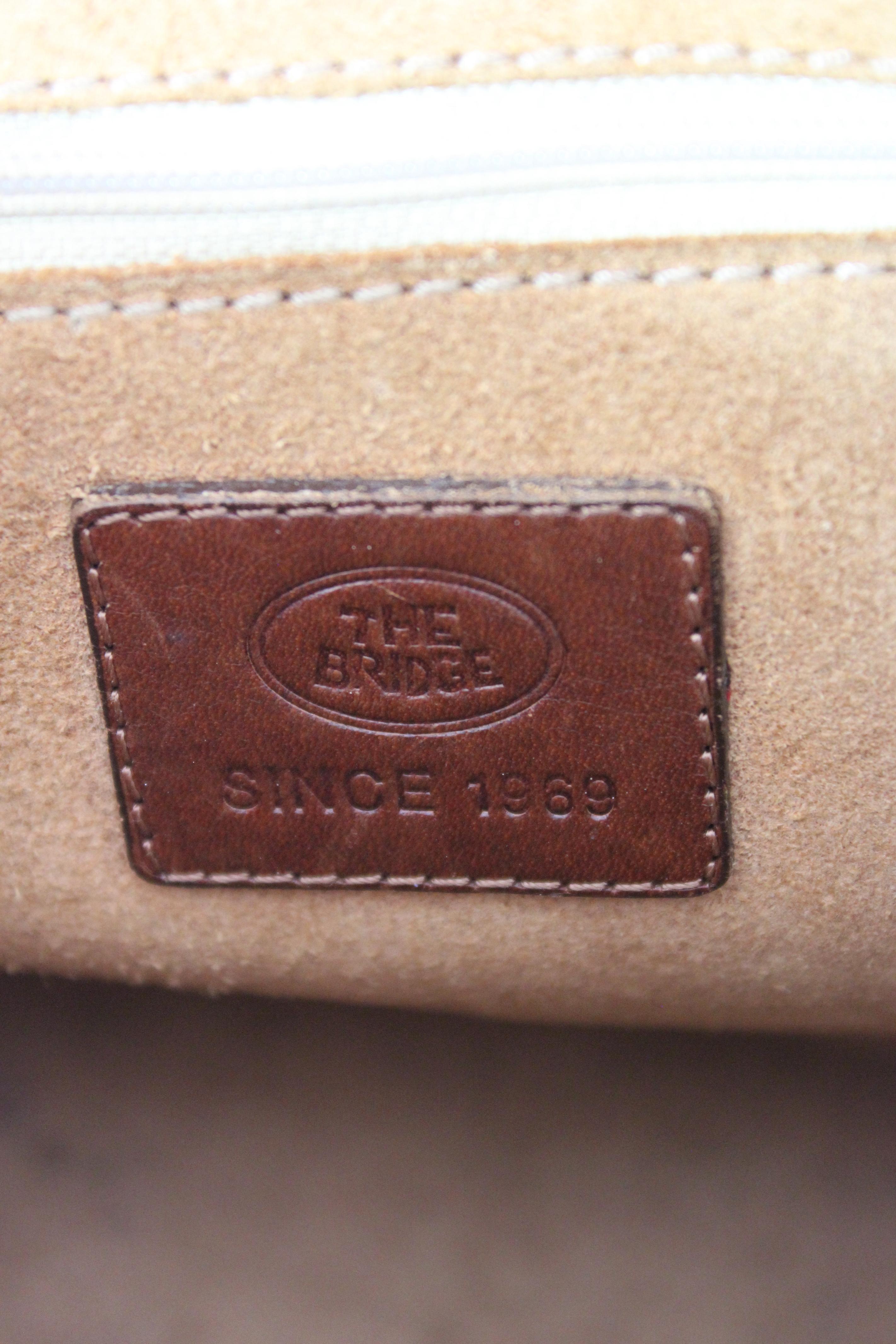 The Bridge Vintage Leather Bag 3 For Sale on 1stDibs the