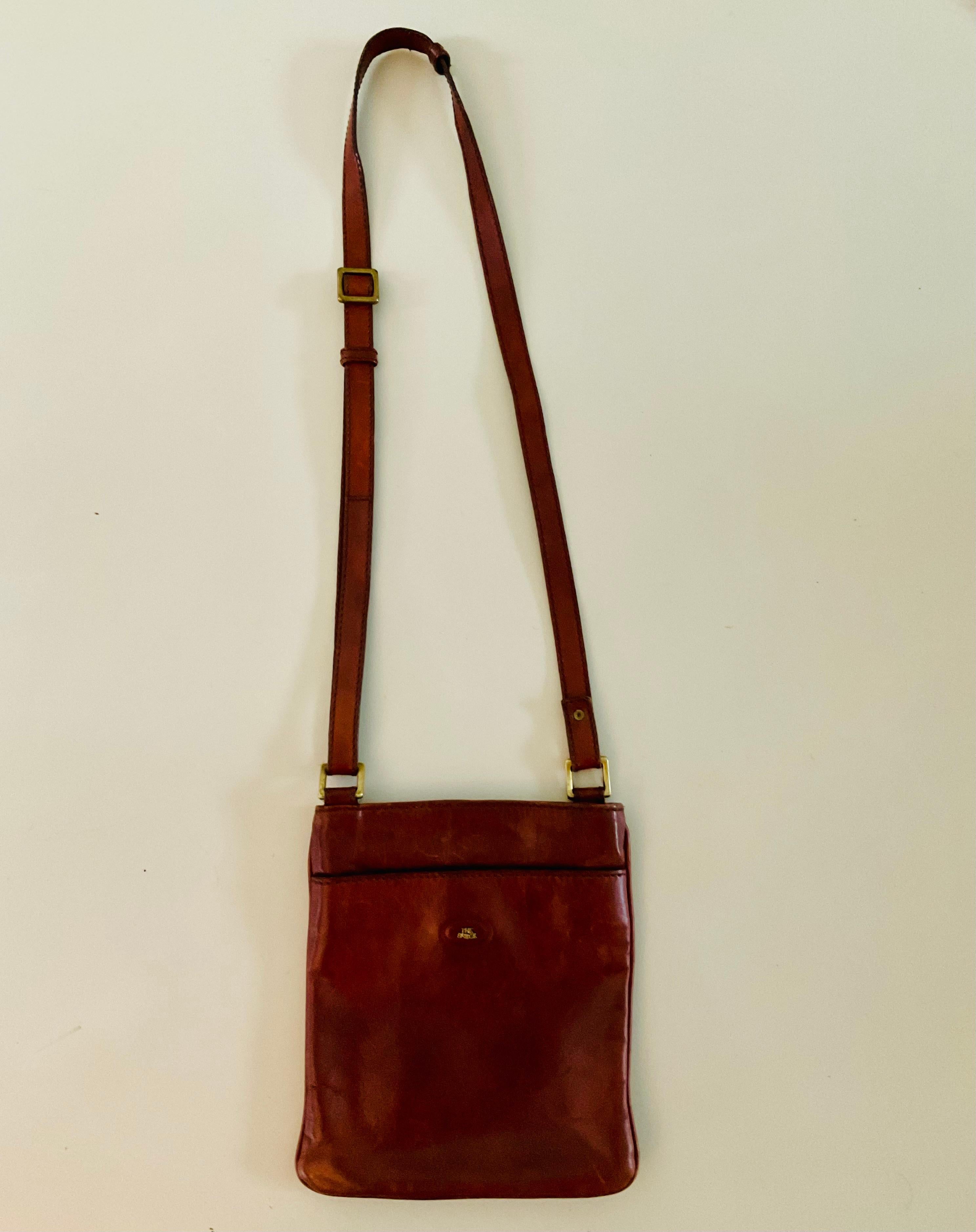 The Bridge Leder Crossbody Tasche 1980er im Angebot 7