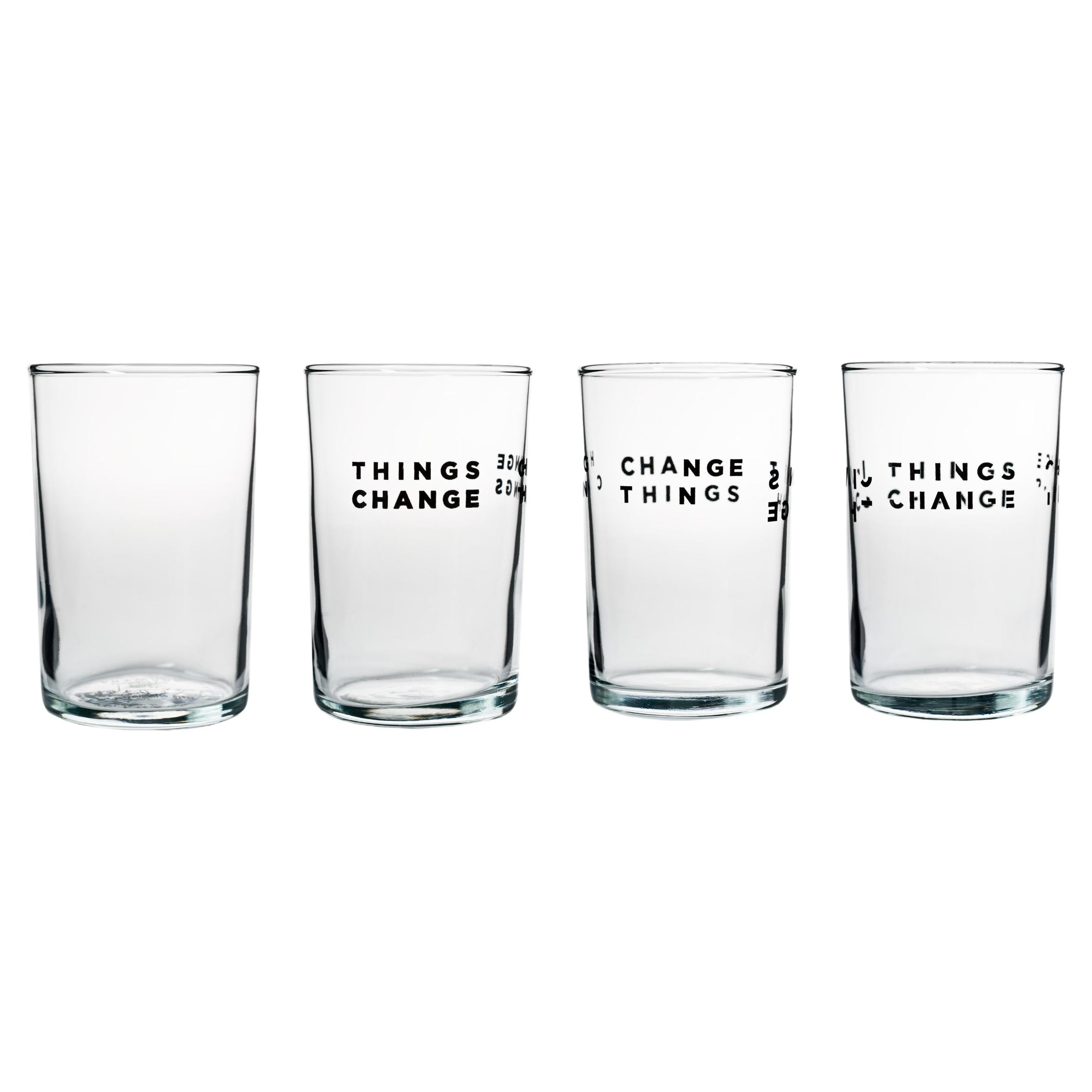 "The Broken Juice Glass" Set by Roy McMakin For Sale