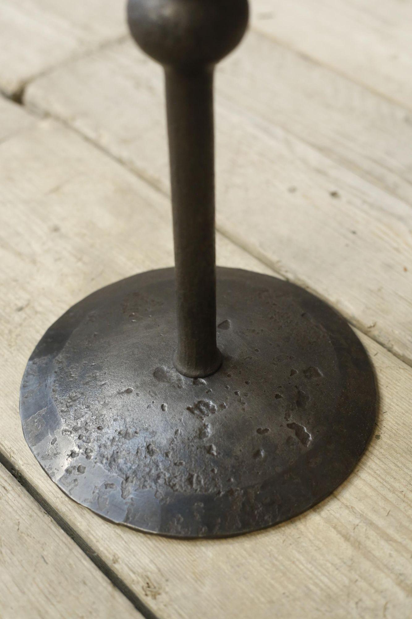 black metal martini table