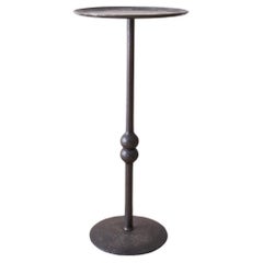 The 'Brokkr' forged steel martini table