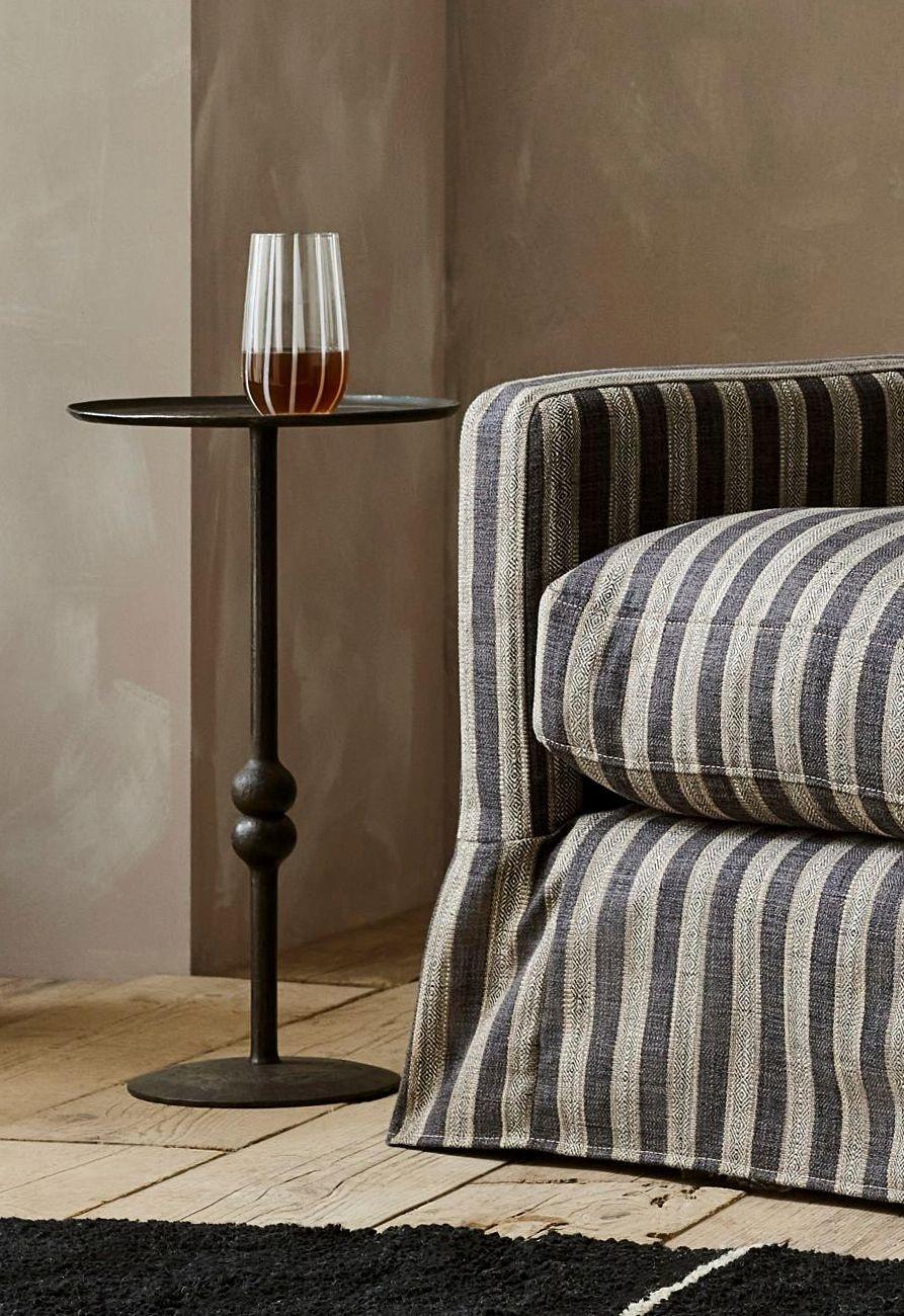 The 'Brokkr' Forged Steel Martini Table - Heavy texture For Sale 3