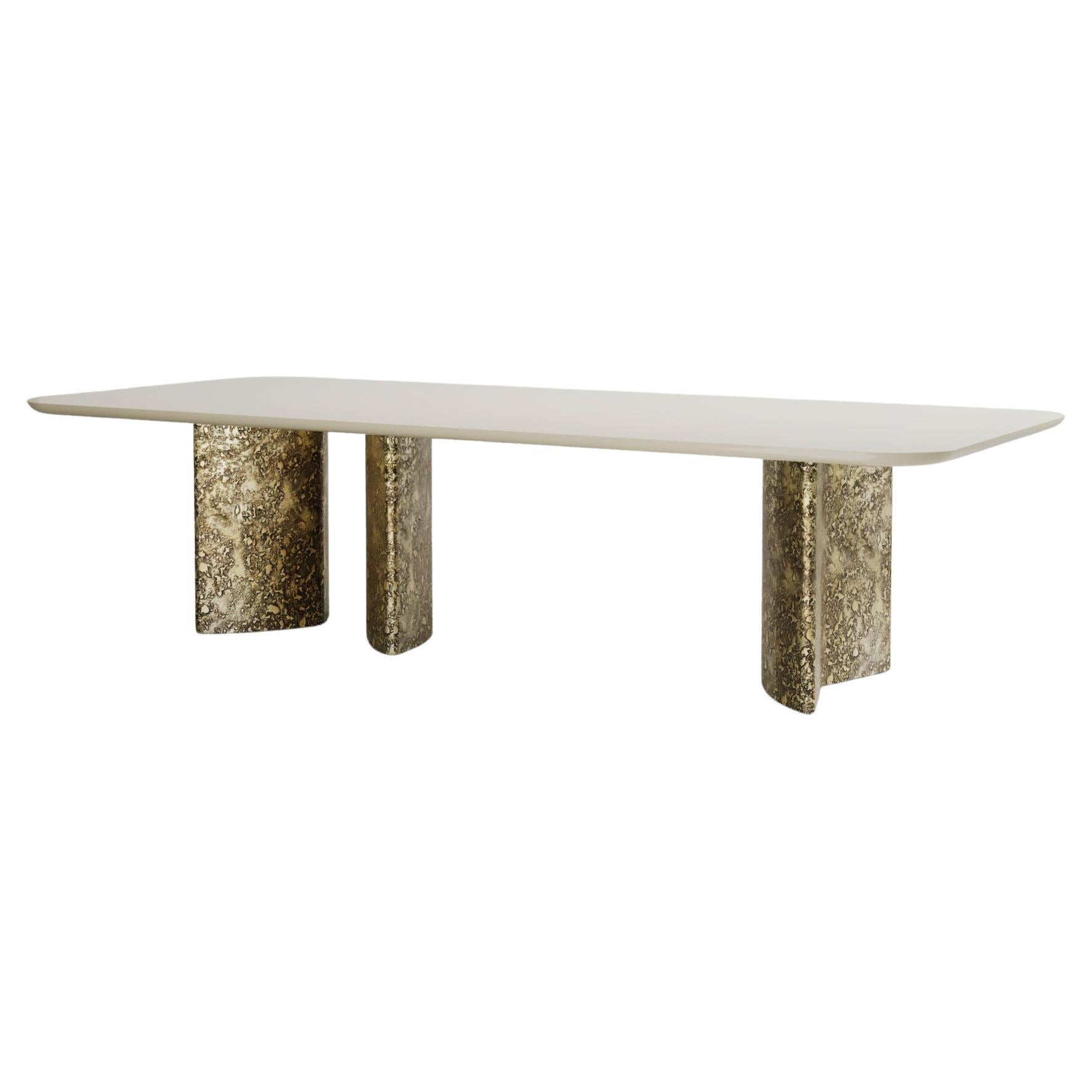 Pariser Bronze-Esstisch von Davidson London