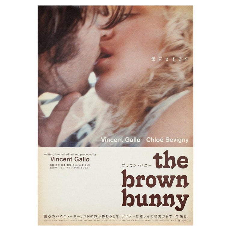The Brown Bunny 2003 Japanese B2 Film Poster For Sale at 1stDibs