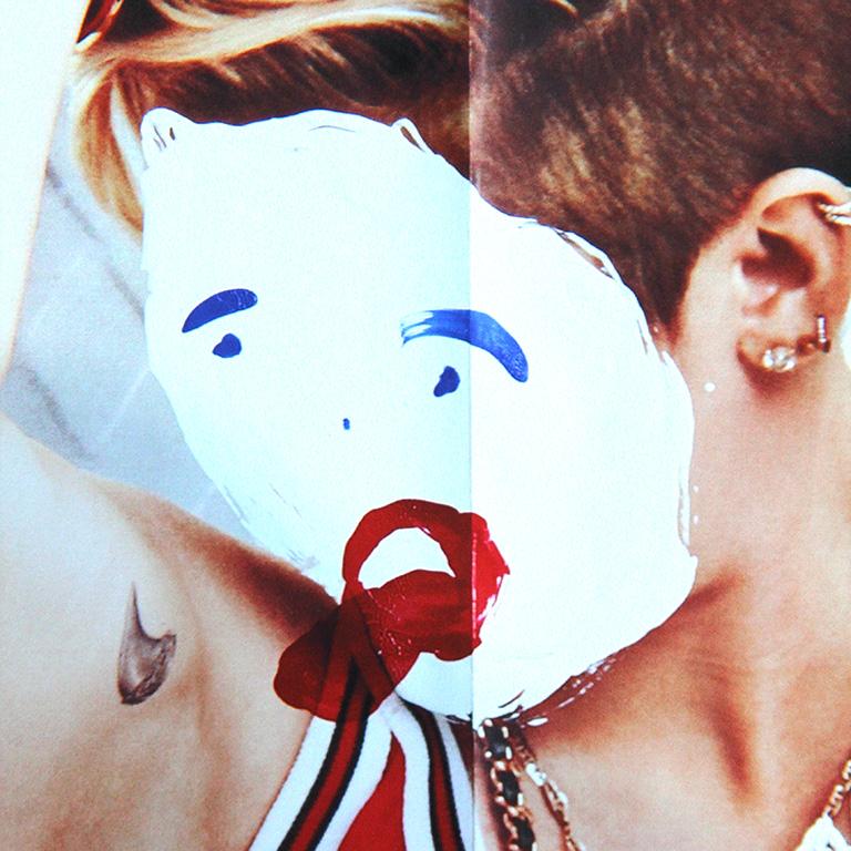 „Selbstporträt“ von Bruce High Quality Foundation, Pop-Art-Druckausgabe (Grau), Figurative Print, von The Bruce High Quality Foundation