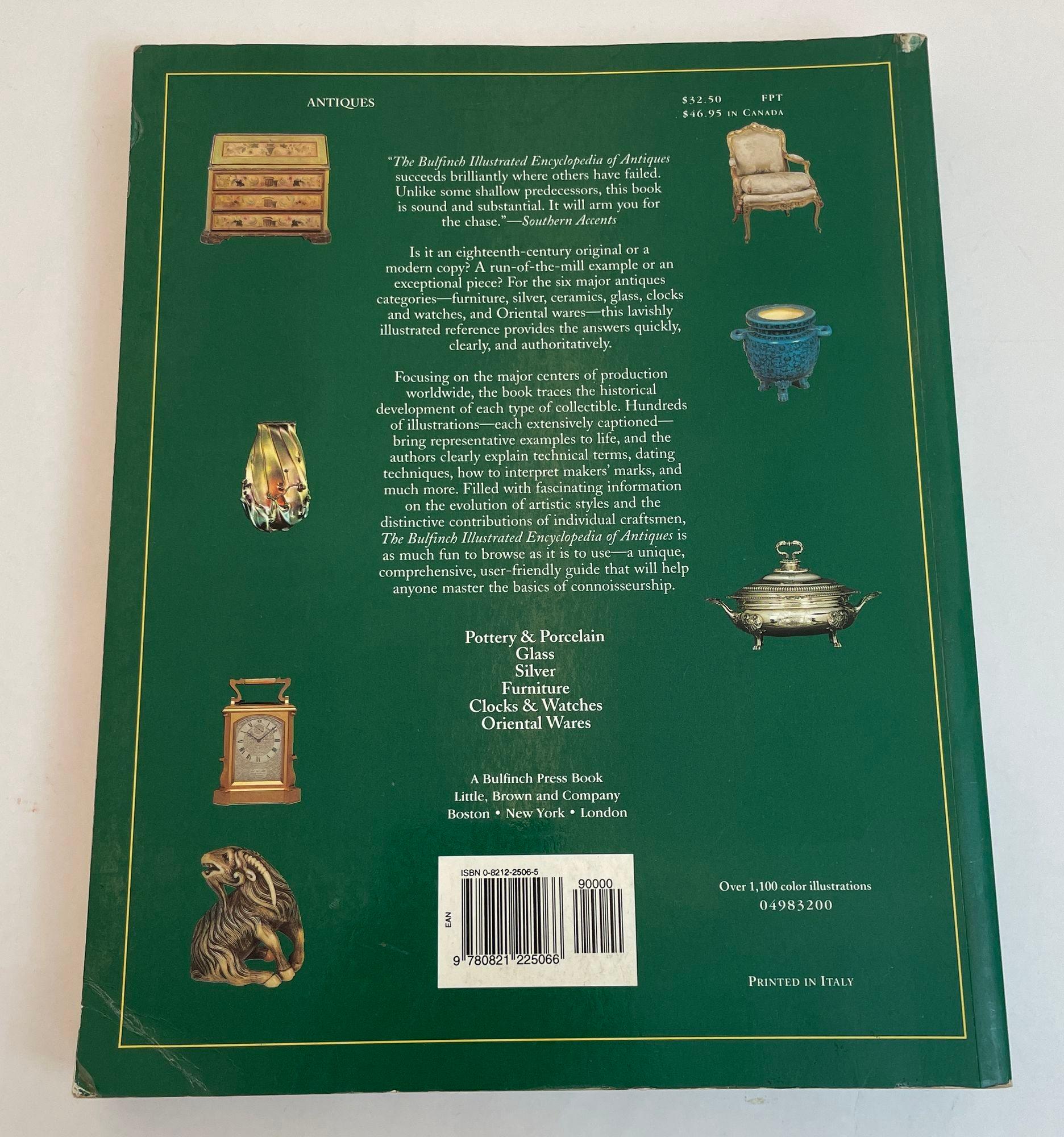 American Classical The Bulfinch Illustrated Encyclopedia of Antiques Book by Paul Atterbury For Sale