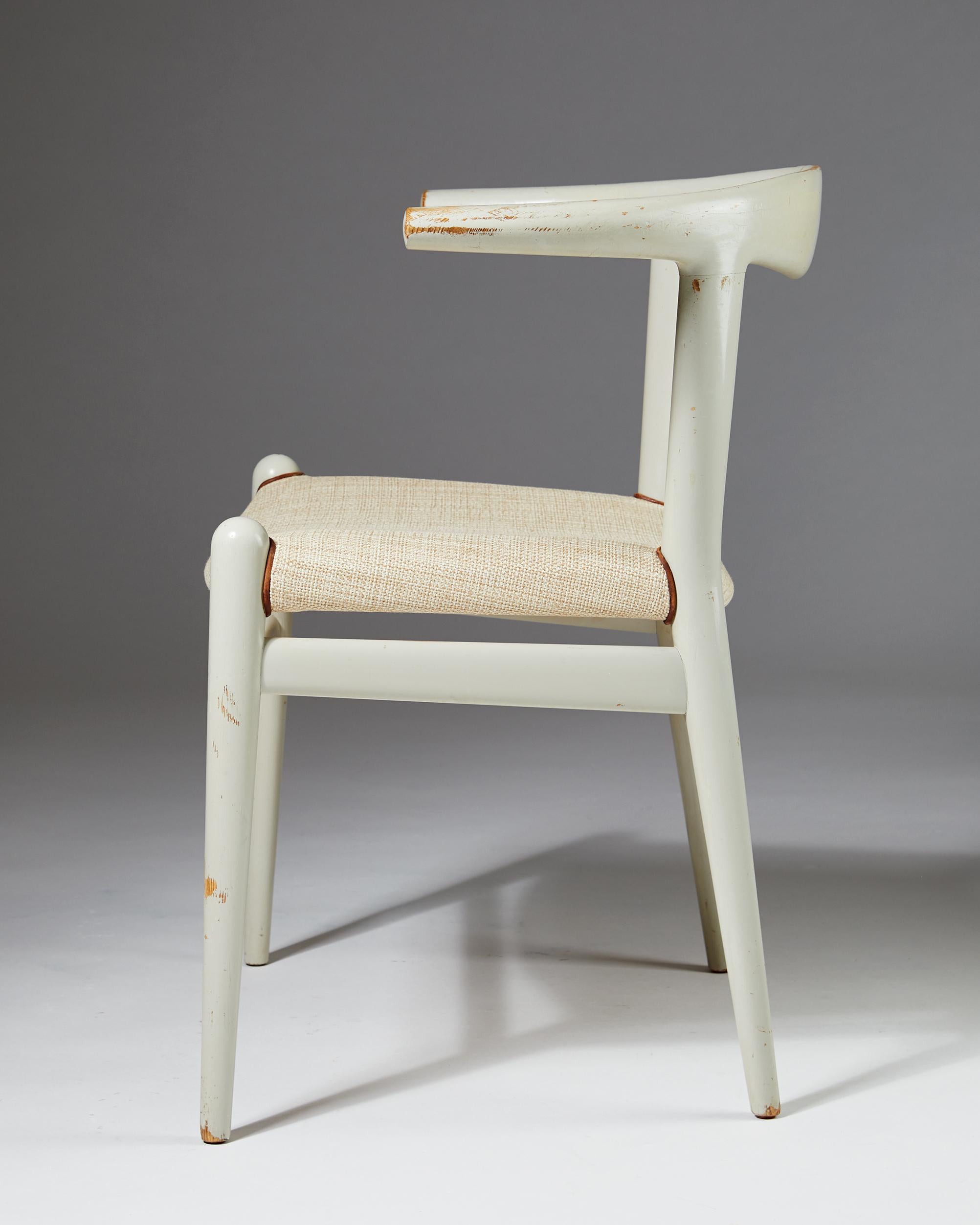 The Bull Chair, Model JH 518, by Hans Wegner for Johannes Hansen, Denmark, 1961 For Sale 1