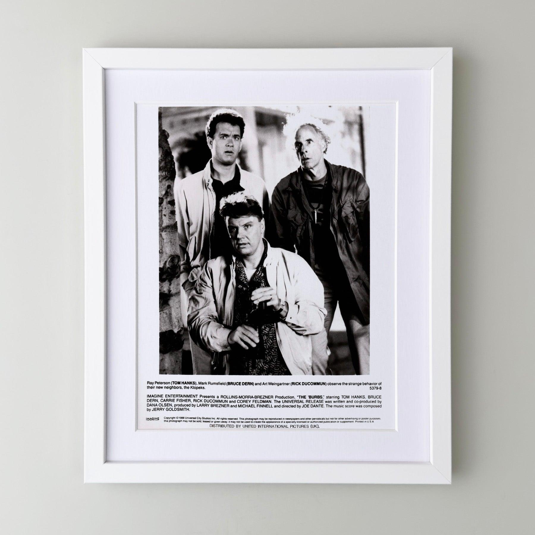 Américain The Burbs 1989 Publicity Film Movie Press Still Framed en vente