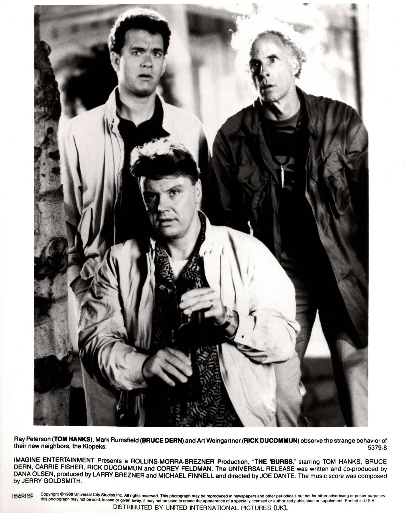 Papier The Burbs 1989 Publicity Film Movie Press Still Framed en vente