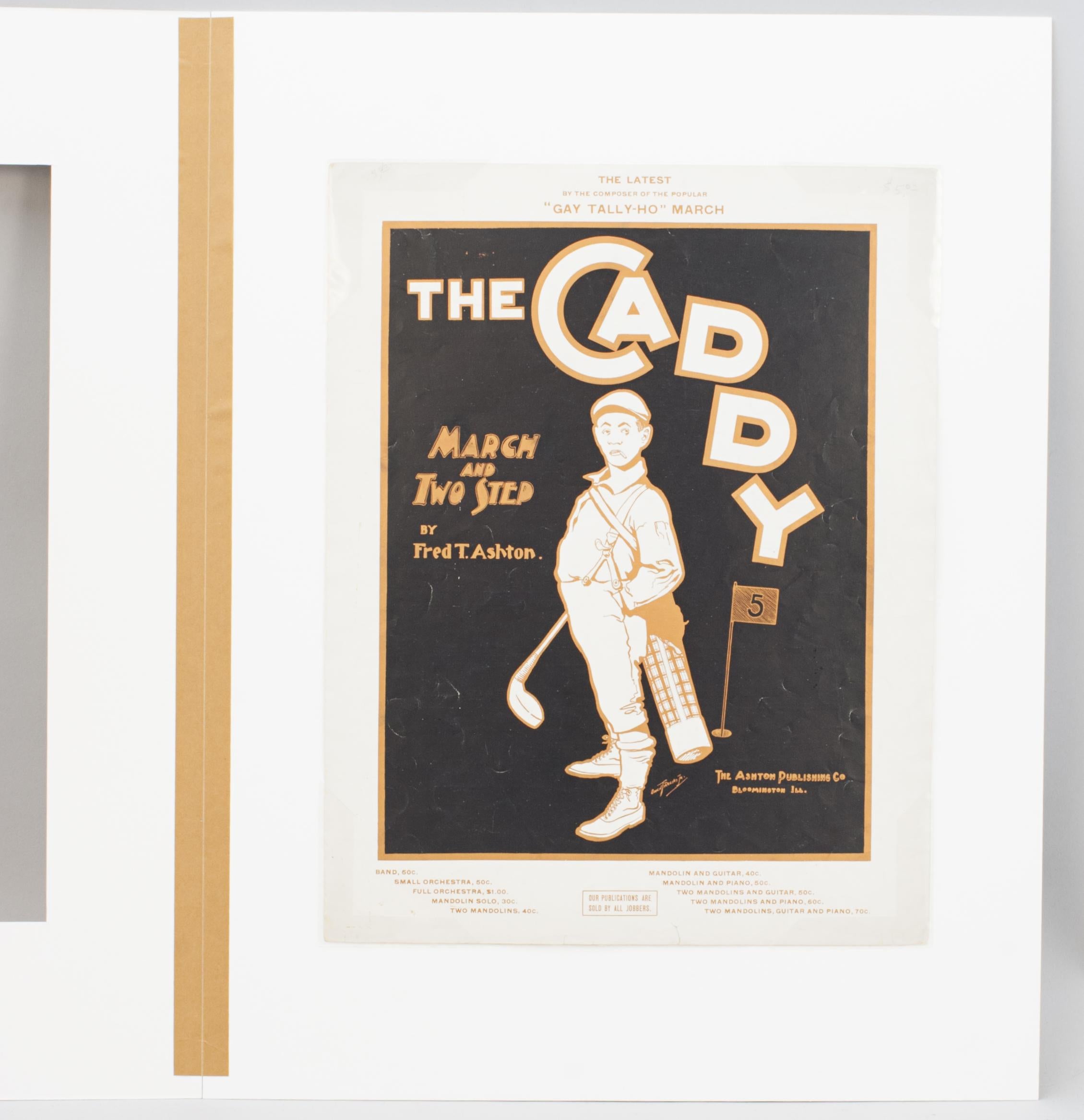 Der Caddie - März & Two Step von Fred T. Ashton (Jagdkunst) im Angebot
