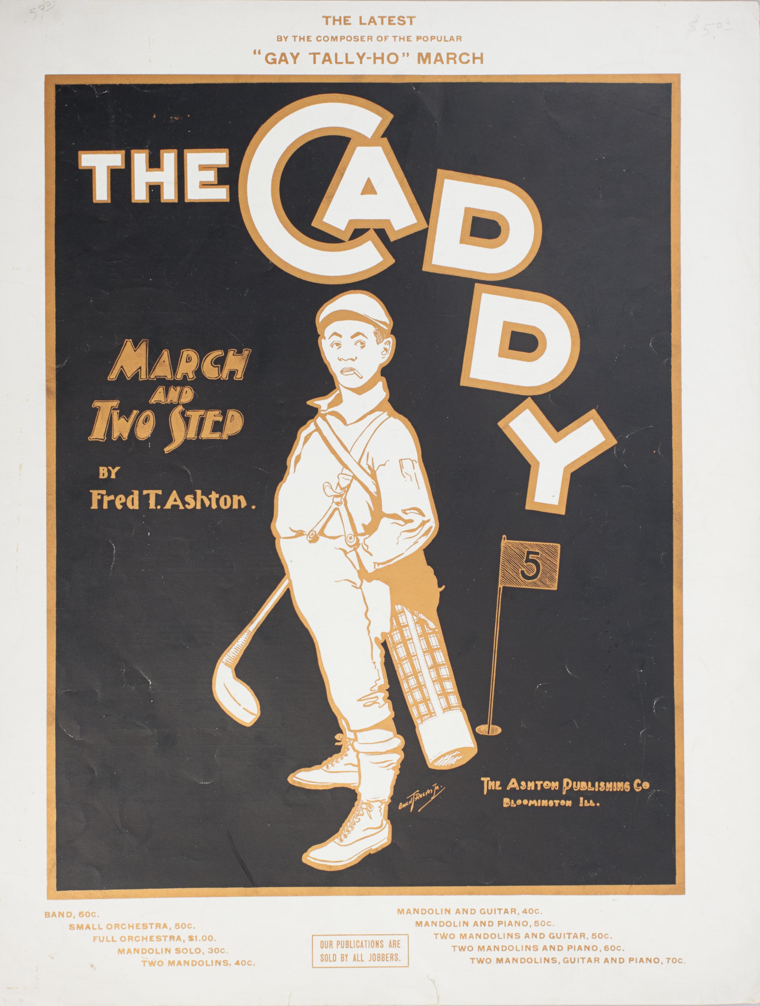 Der Caddie - März & Two Step von Fred T. Ashton (Papier) im Angebot