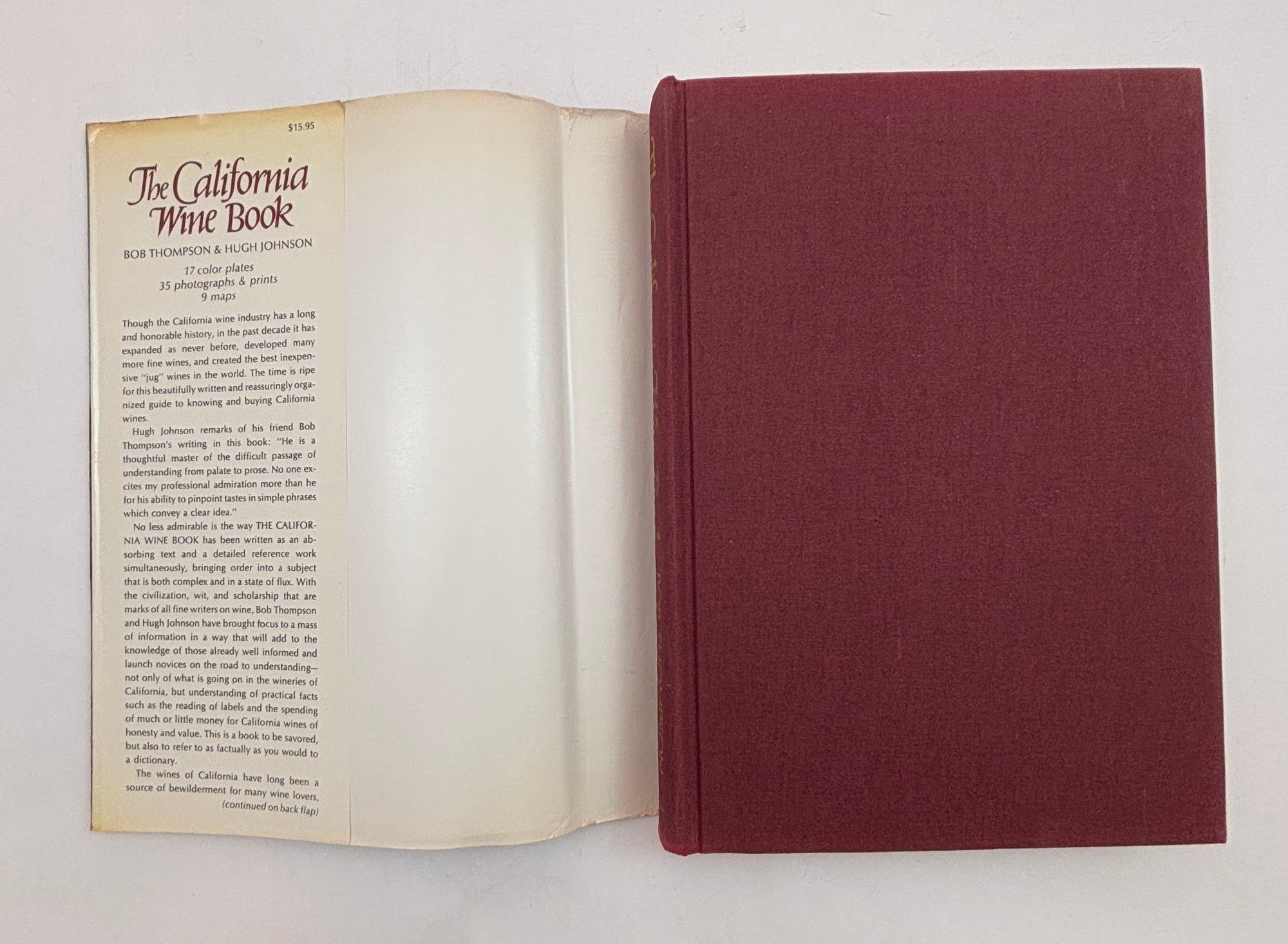 The California Wine Book In Good Condition For Sale In North Hollywood, CA