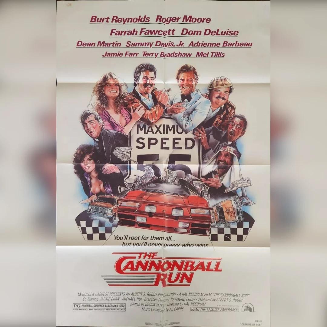 The Cannonball Run (1981)
Original US One Sheet (27 X 41 Inches)

Authentic 1981 US One Sheet poster for 