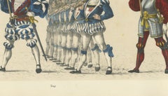 The Cantons of Zug and Bern – A Display of Swiss Military and Civic Pride, 1855