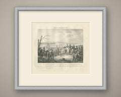 The Capitulation of Mantua, Marshal Wurmser, Antique Madou Lithograph, 1827