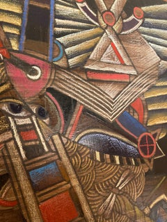 The Captain Original Oil On Canvas 1989 By Andrei Gennadiev 1947