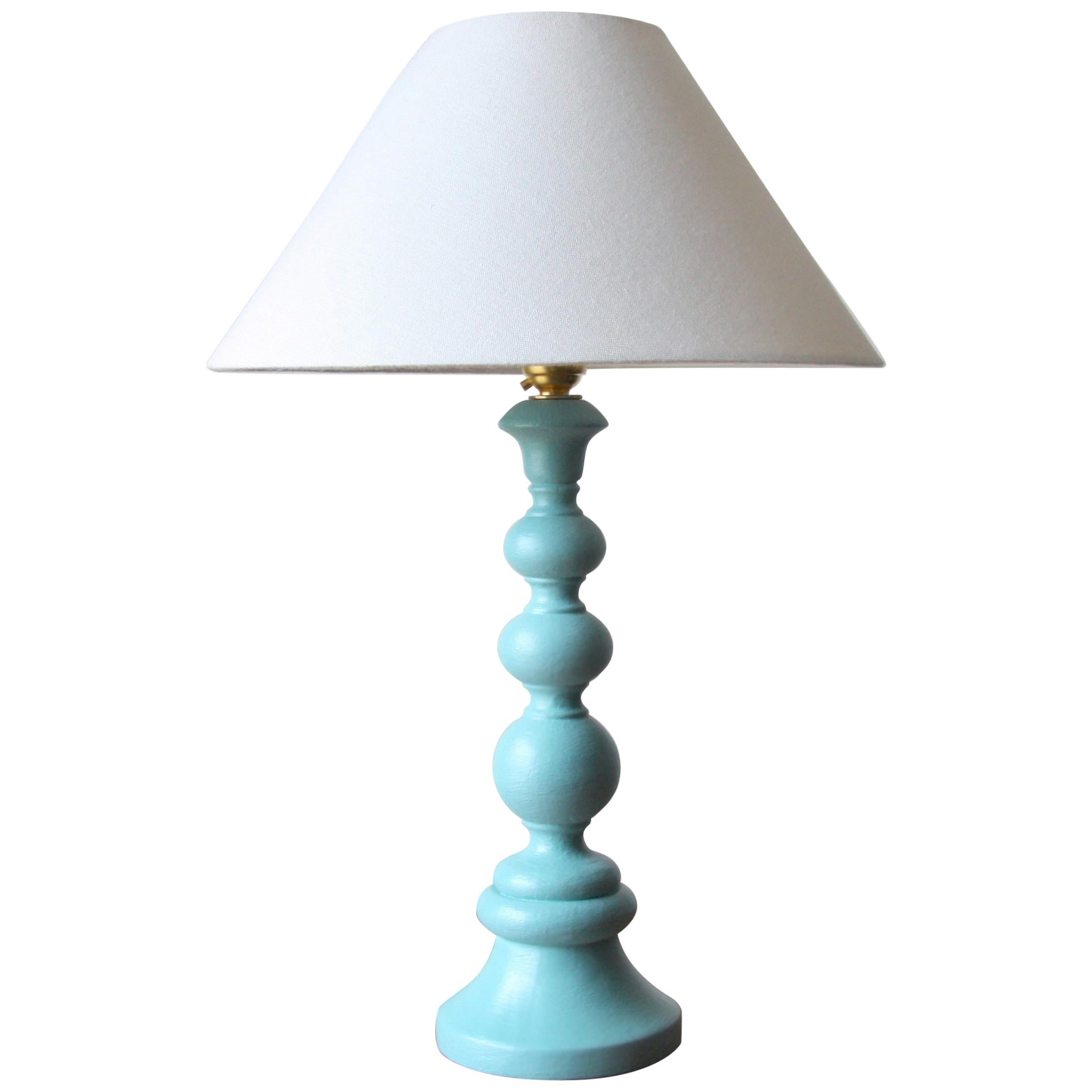 The Captain Table Lamp by Noble and Thane 'Unwired for Export' For Sale