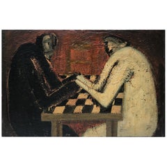 "The Cards Players" by Barbara Dodge