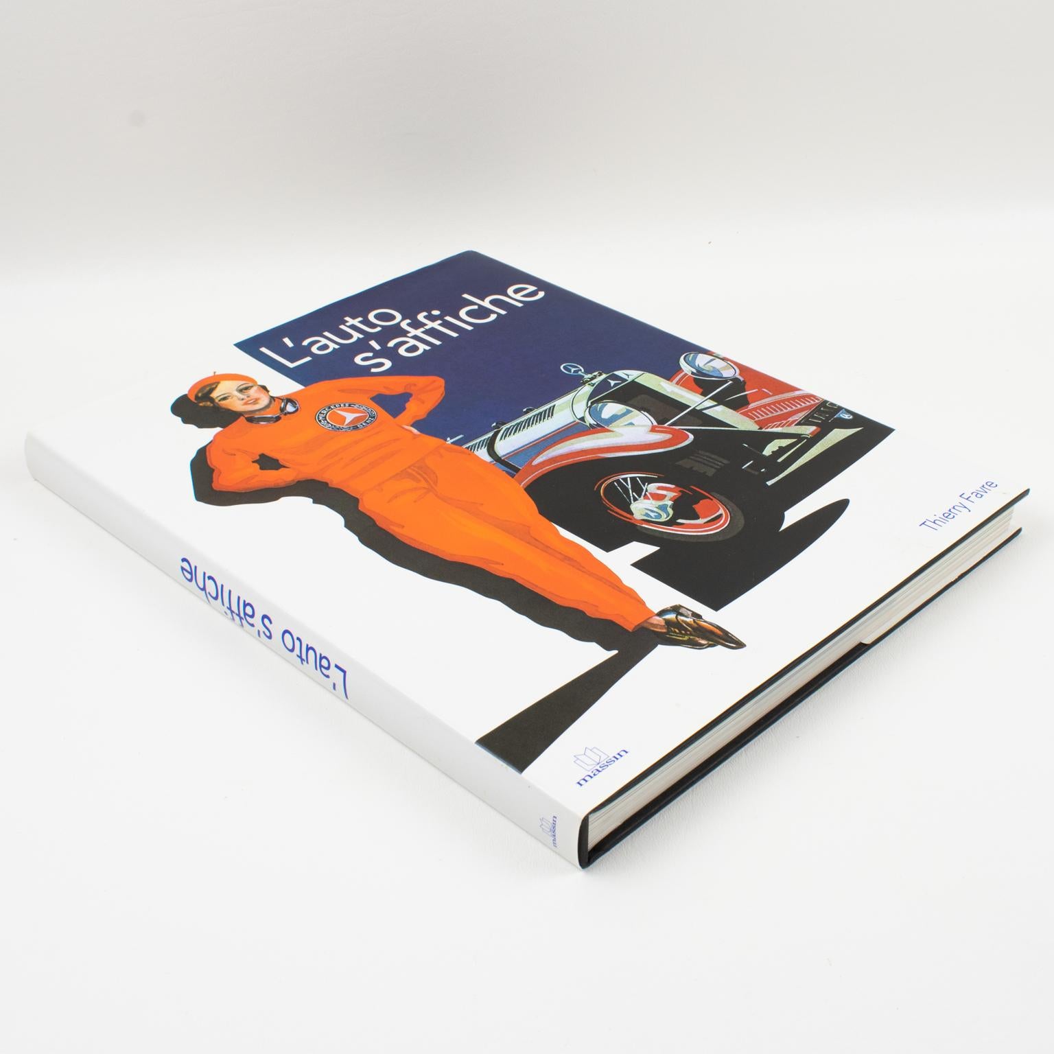 Modern The Cars in Posters, French Book by Thierry Favre, 2007 For Sale