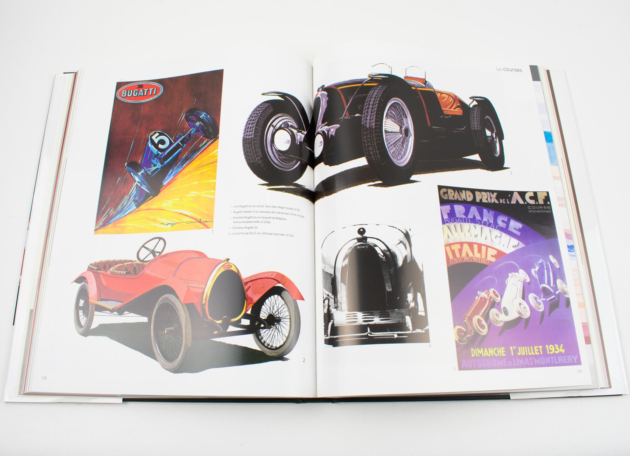 Contemporary The Cars in Posters, French Book by Thierry Favre, 2007 For Sale