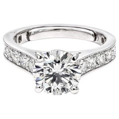 The Cartier 1895 engagement ring