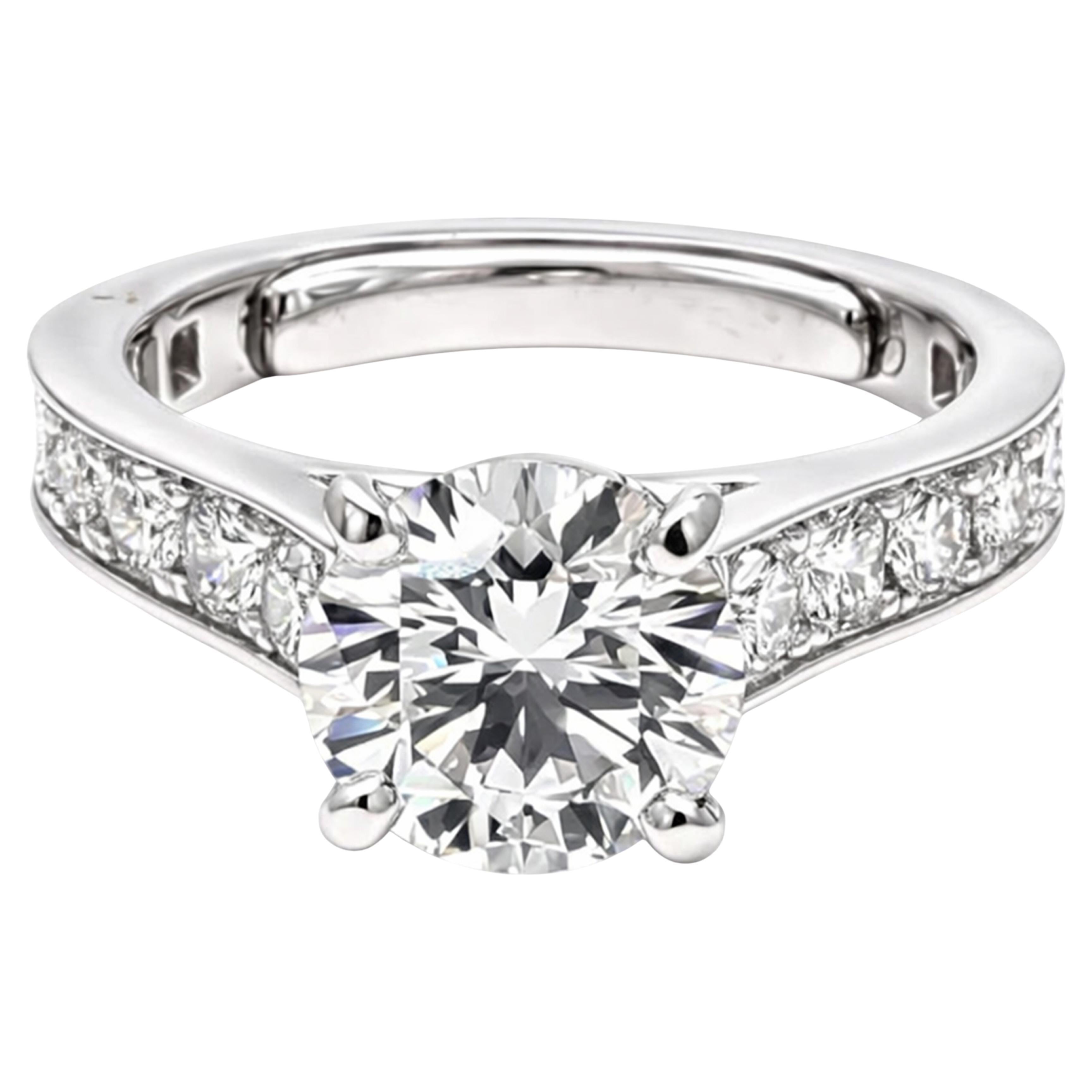 The Cartier 1895 engagement ring For Sale