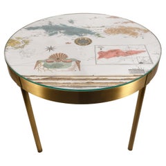 La table à cartes Cartografico par David Duncan Studio