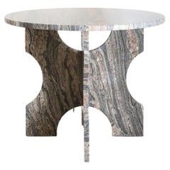 The 'Casa' circular marble centre table by TallBoy Interiors