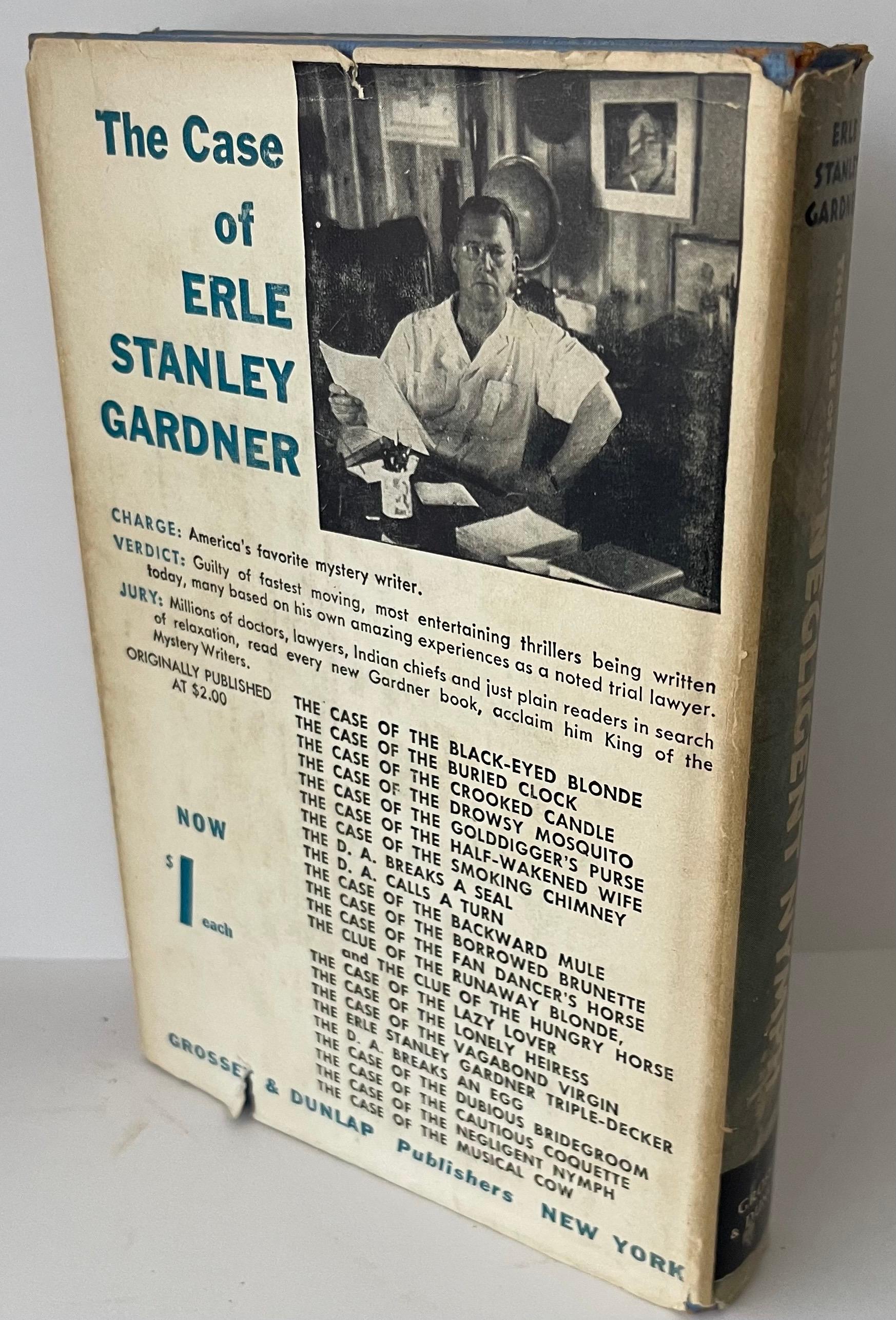 Le cas de la nymphe négligente Une histoire de Perry Mason Erle Stanley Gardner 1950 Bon état - En vente à Stamford, CT