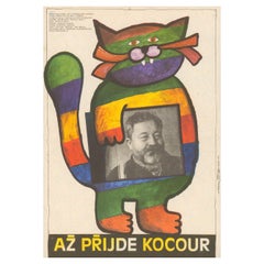 The Cassandra Cat 1963 Czech A3 Film Poster