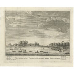 The Castle of Batavia (Jakarta) in the Dutch East Indies (Indonesia), 1726