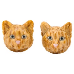 Boutons de manchette "The Cat" de Michael Kanners