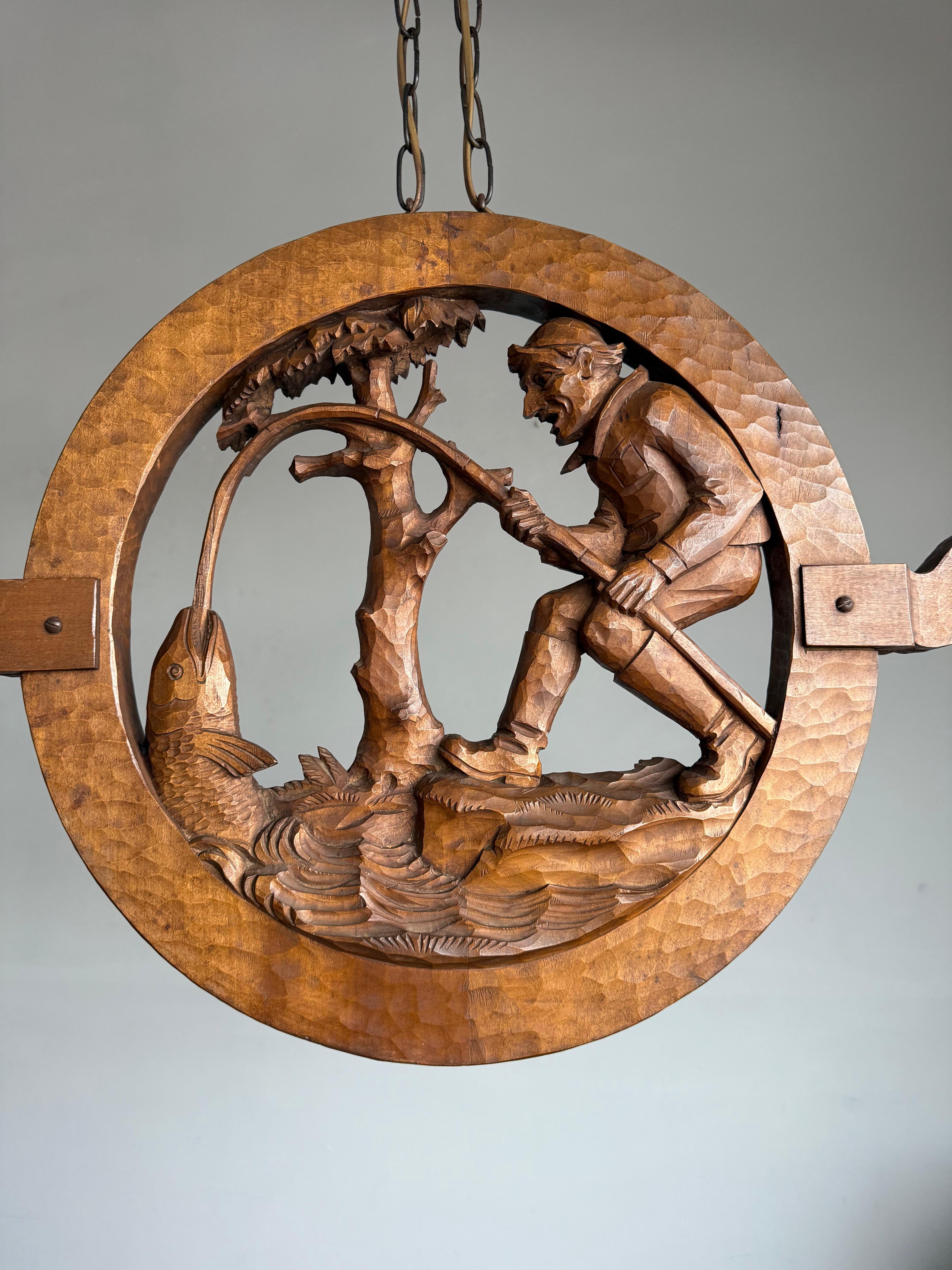 Arts and Crafts Lampadario 