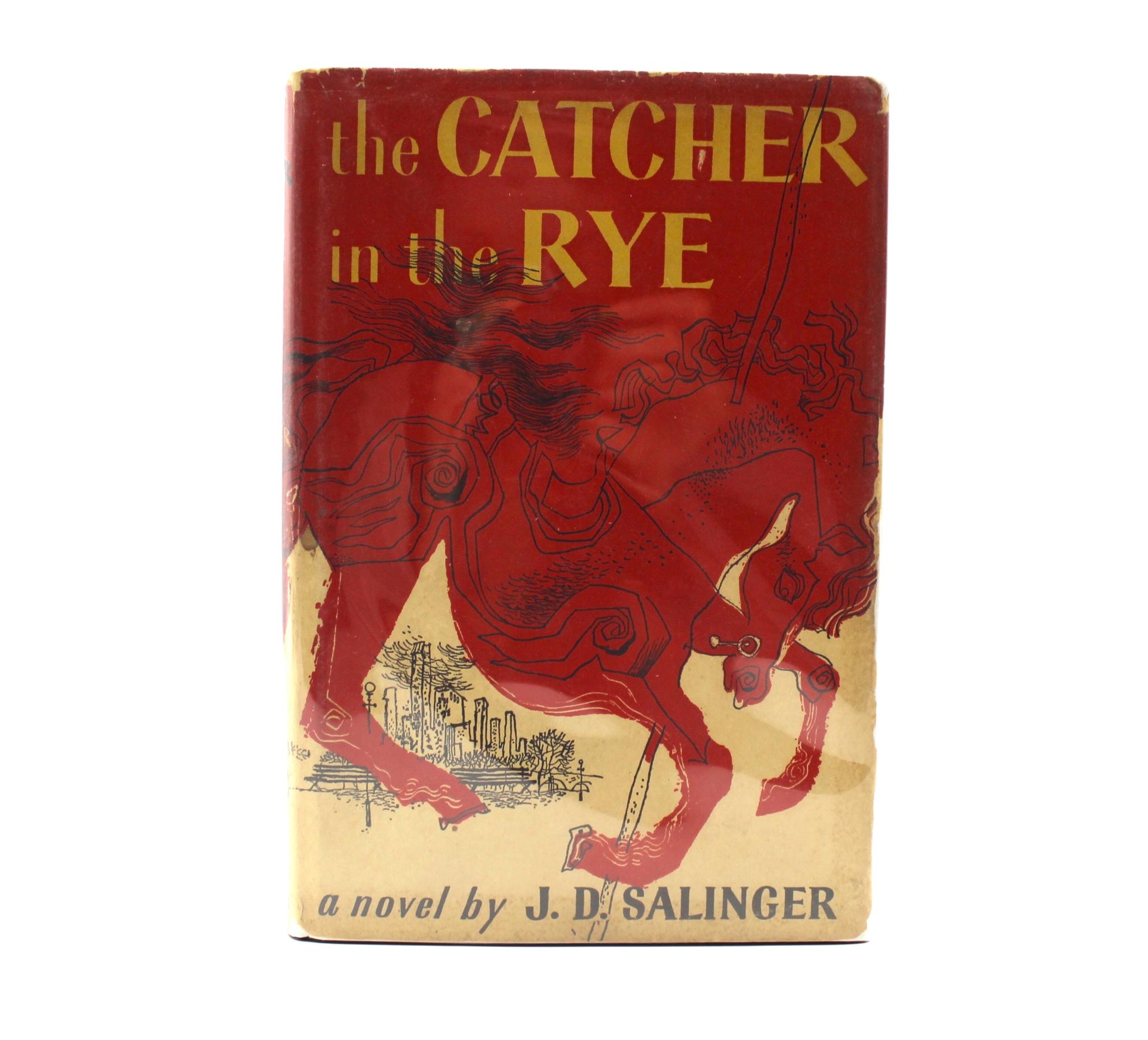 Mid-20th Century Catcher in the Rye by J.D. Salinger, First Edition, in Dust Jacket, 1951