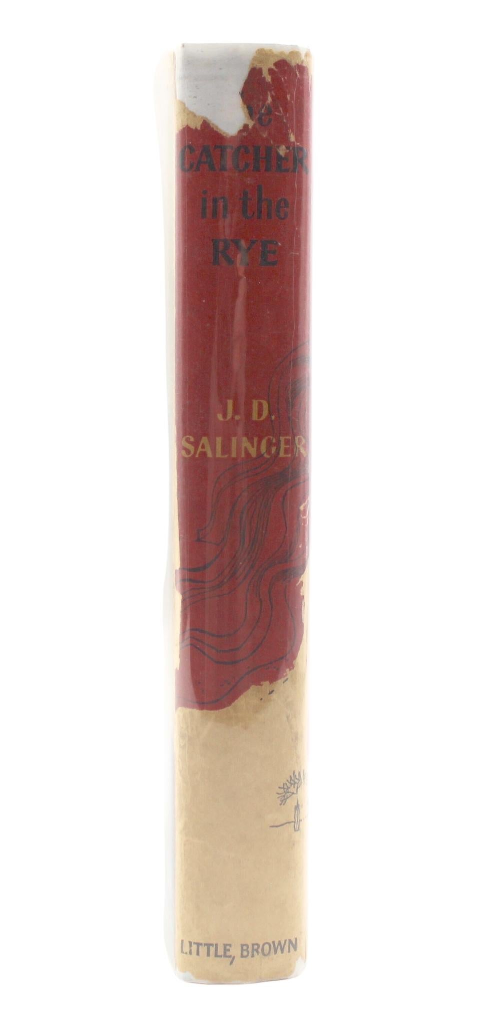 Paper Catcher in the Rye by J.D. Salinger, First Edition, in Dust Jacket, 1951 For Sale