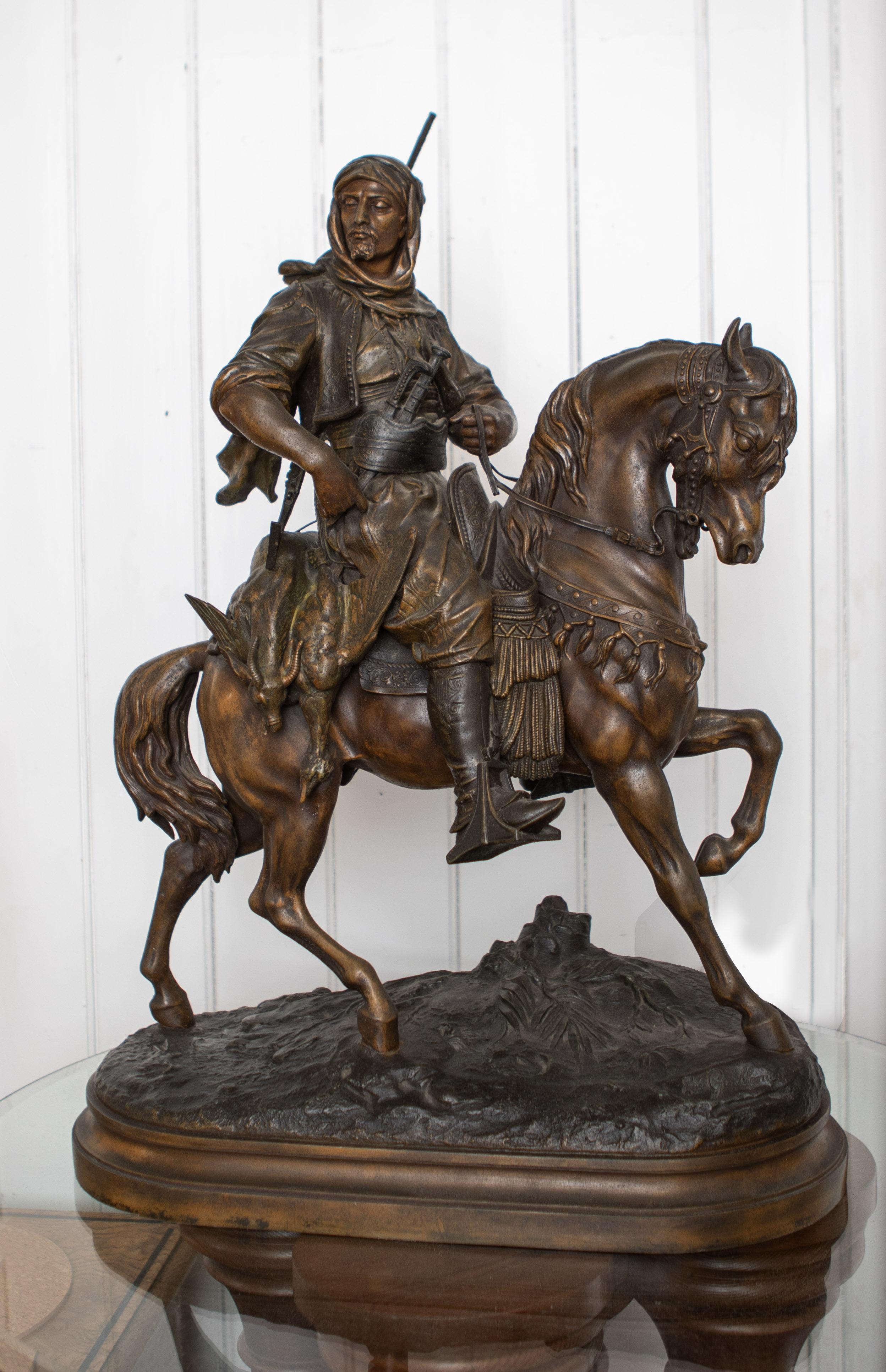 French The ‘CAVALIER ARAB’, Circa 1880  For Sale