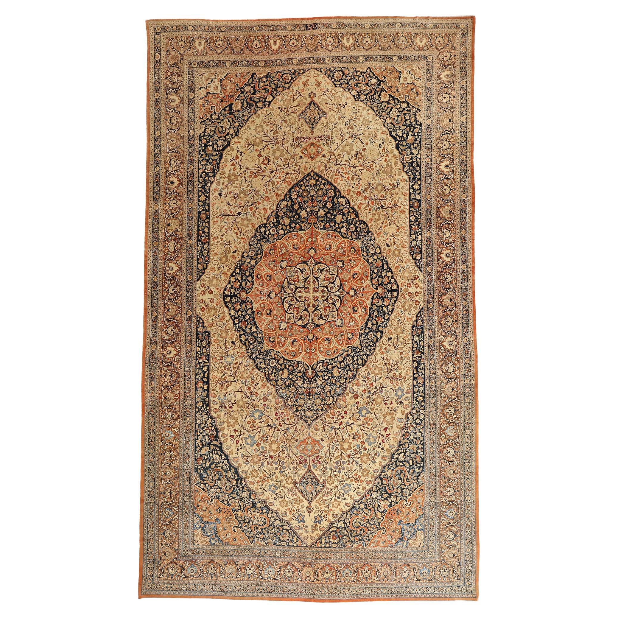 A Late 19th Century Persian Haji Jalili Tabriz Masterpiece