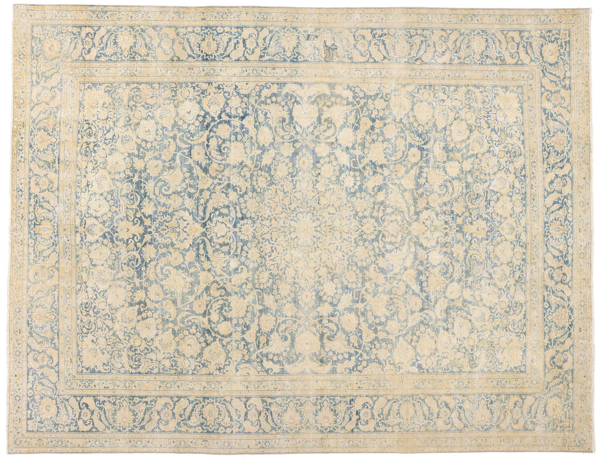 El Susurro Celestial: Una antigua obra maestra persa kashan de gracia etérea en venta 2