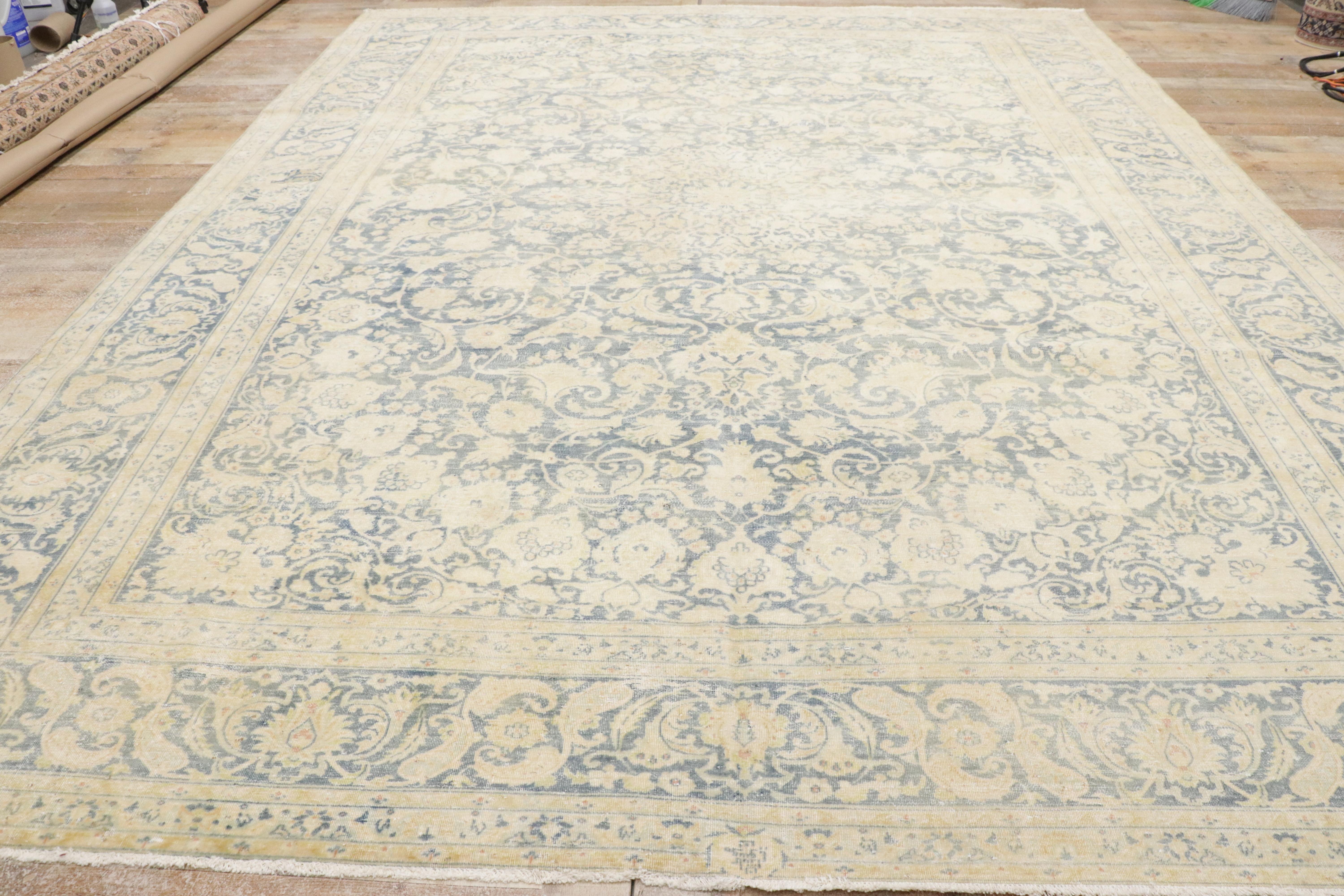 El Susurro Celestial: Una antigua obra maestra persa kashan de gracia etérea en venta 4