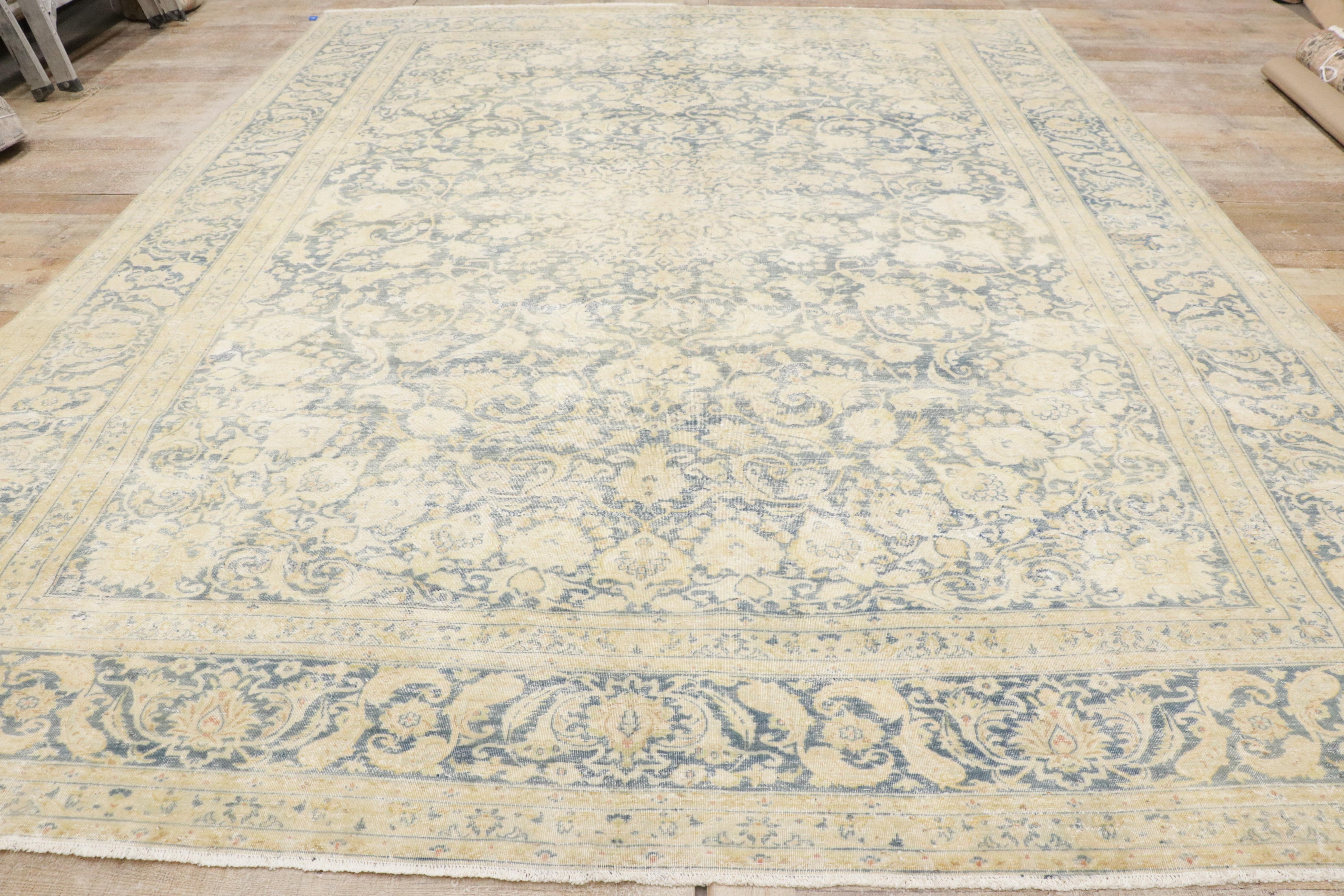 El Susurro Celestial: Una antigua obra maestra persa kashan de gracia etérea en venta 7