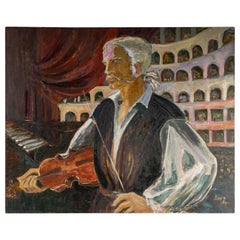 Vintage The Cellist in Concert, 20th Century