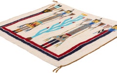 The Ceremonial Chant: Vintage Yeibichai Masterpiece of Sacred Heirloom Elegance