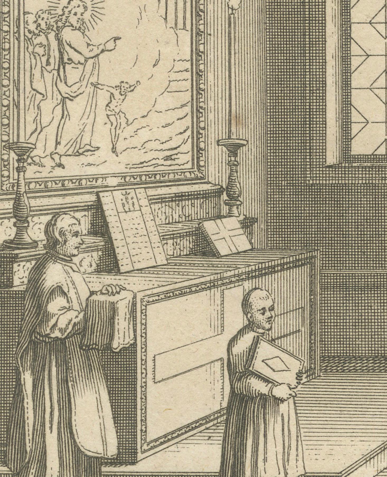 The Ceremonies of the Low Mass – Complete Engraved Cycle in Three Plates, 1734 For Sale 2